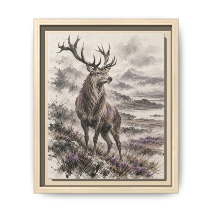 Rex Montium · Framed Canvas