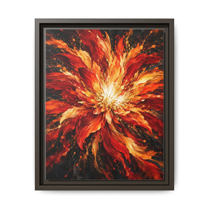 Phoenix Bloom · Framed Canvas