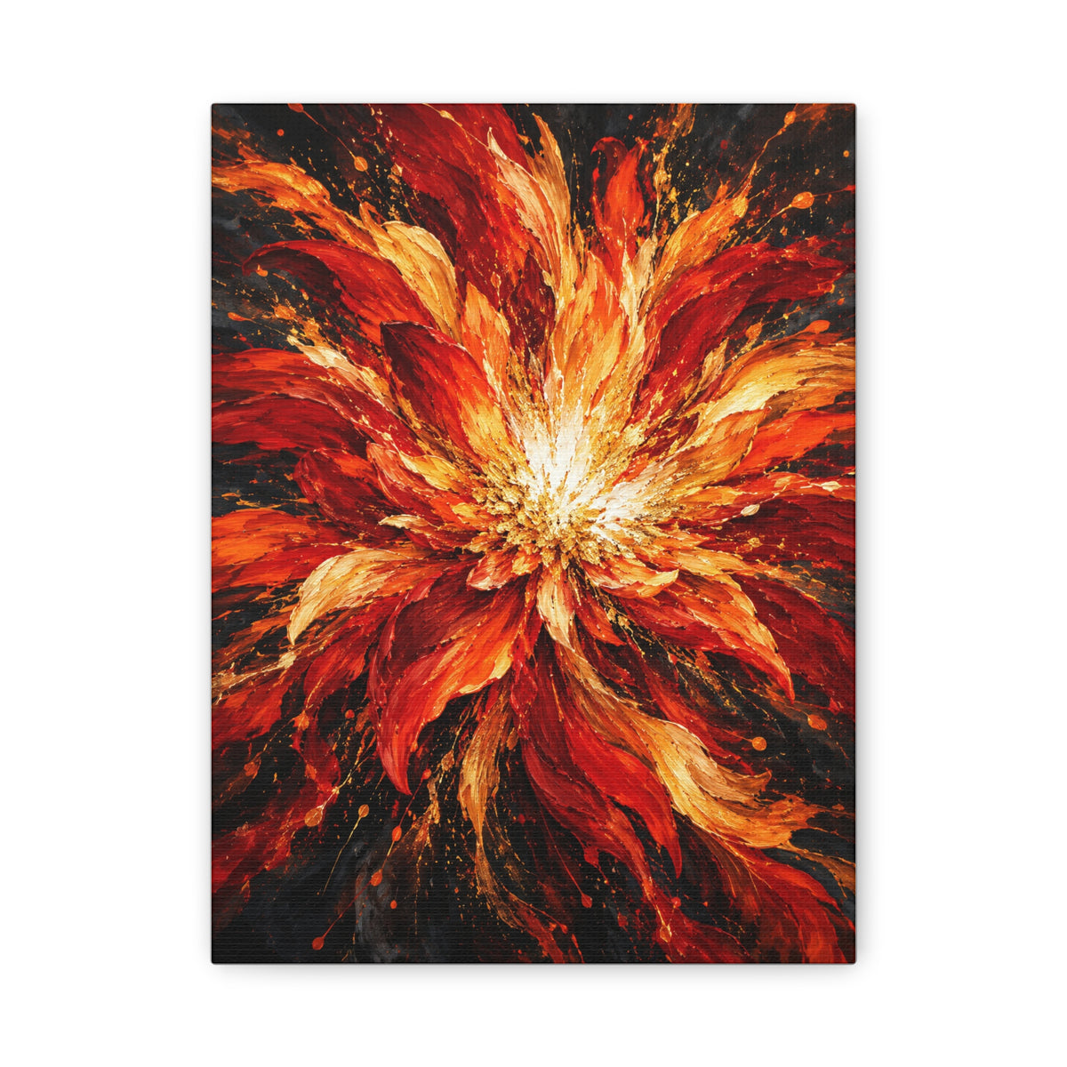Phoenix Bloom · Frameless Canvas