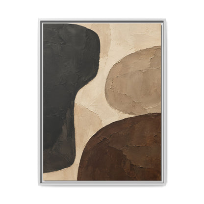 Sand and Shadow · Framed Canvas