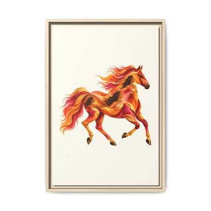 Equa Solaris · Framed Canvas