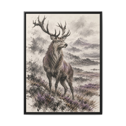 Rex Montium · Framed Canvas