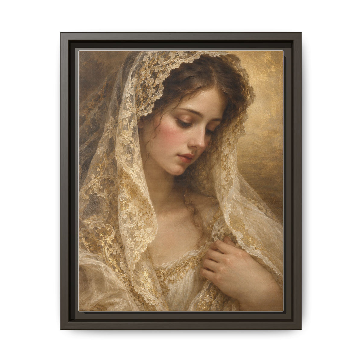 Dama di Pizzo · Framed Canvas