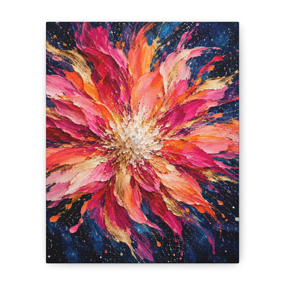Supernova Bloom · Frameless Canvas