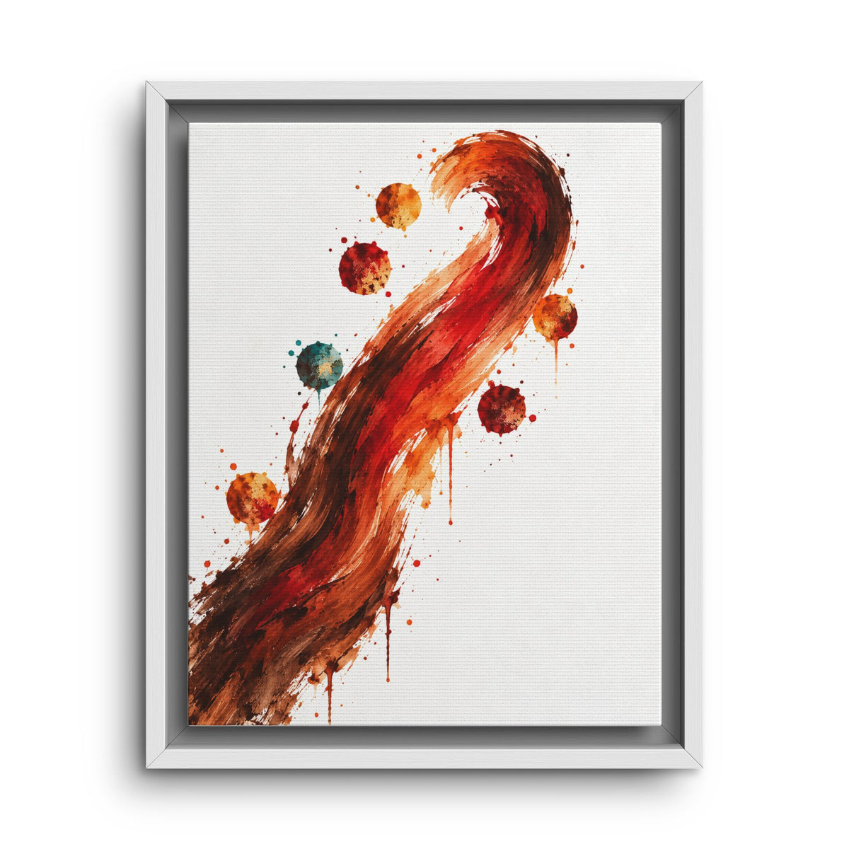 Le Premier Geste · Framed Canvas