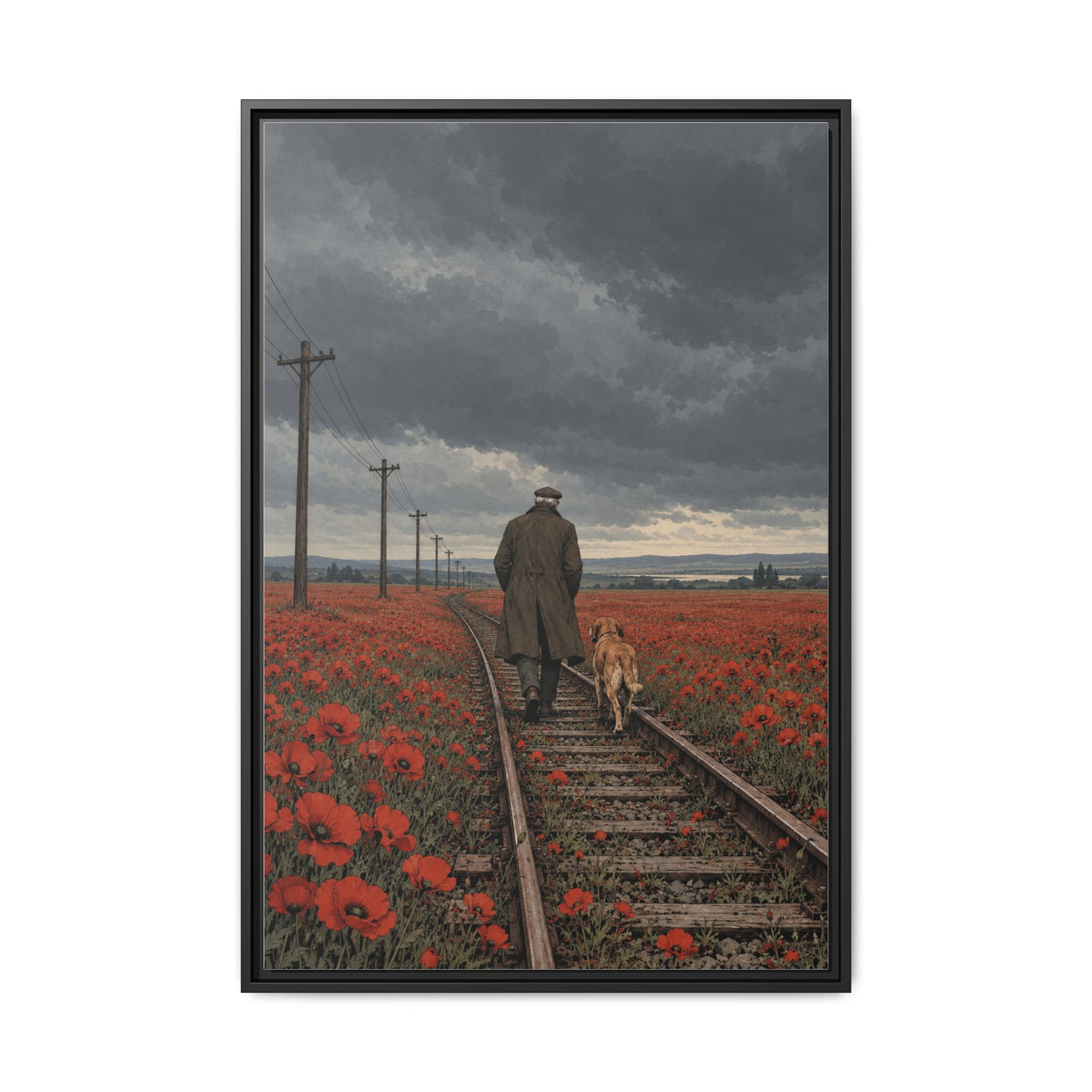 Northbound · Framed Canvas