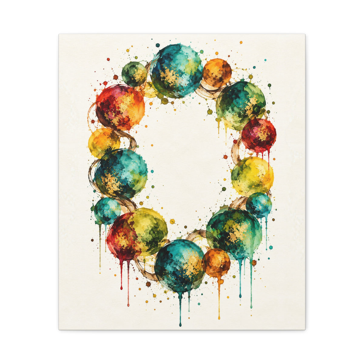 La Ronde · Frameless Canvas