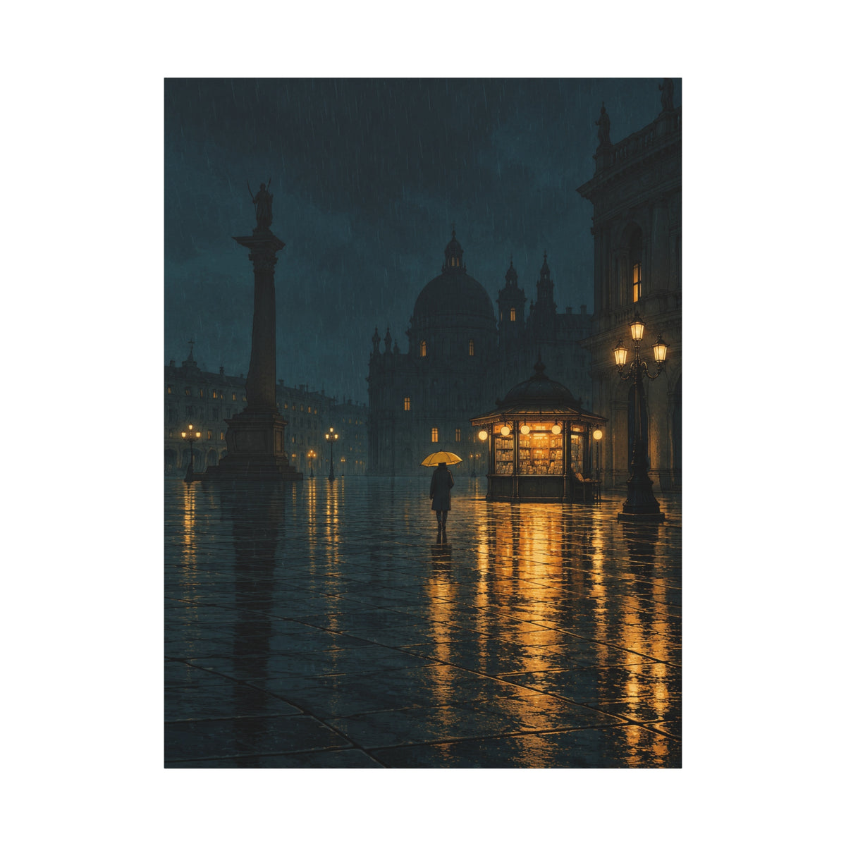Small Hours · Frameless Canvas
