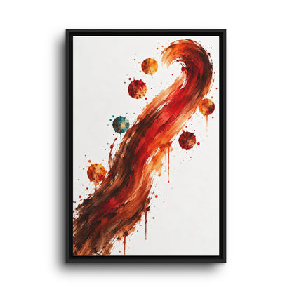 Le Premier Geste · Framed Canvas