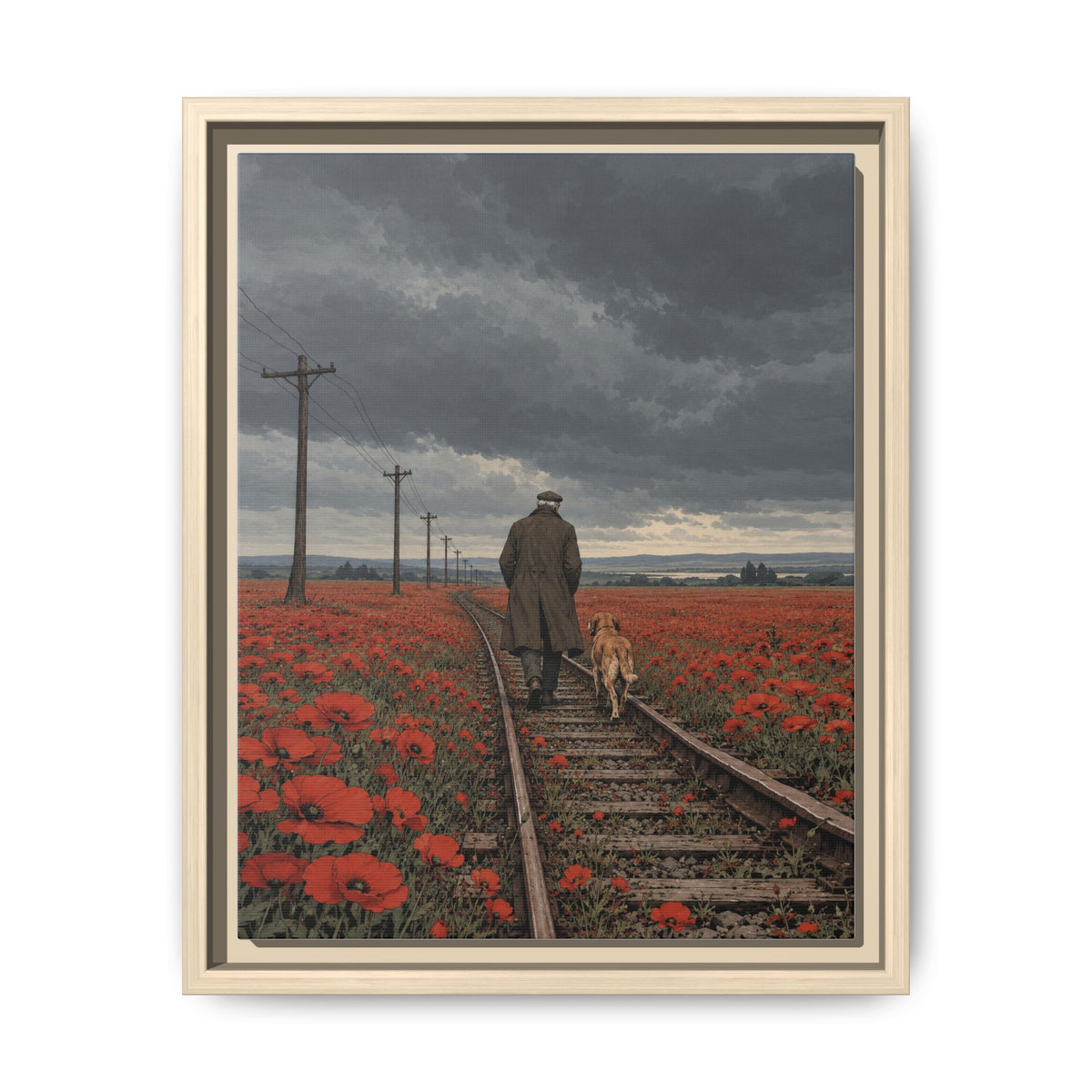 Northbound · Framed Canvas