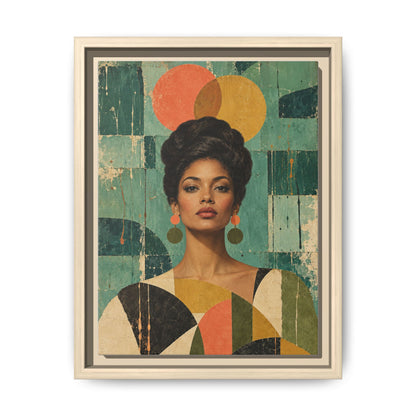 Coral Equinox · Framed Canvas