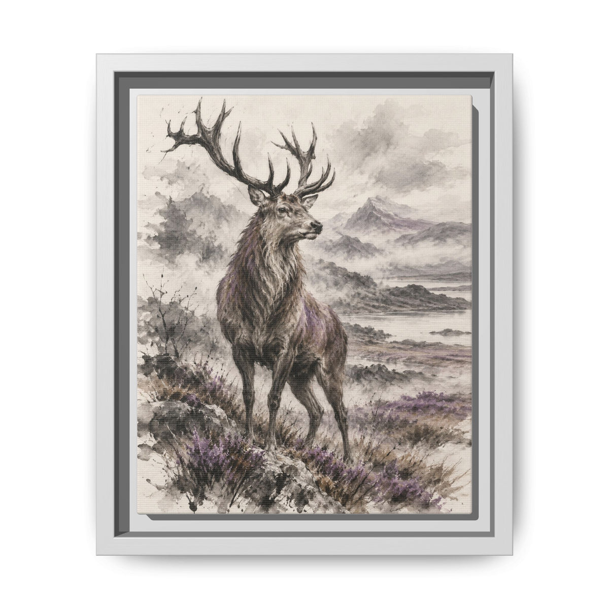 Rex Montium · Framed Canvas