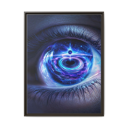 Eclipse of the Inner Eye · Framed Canvas