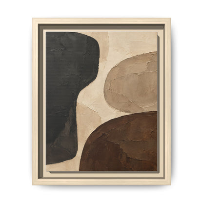 Sand and Shadow · Framed Canvas
