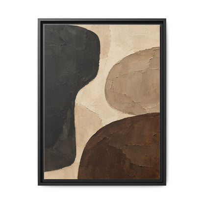 Sand and Shadow · Framed Canvas