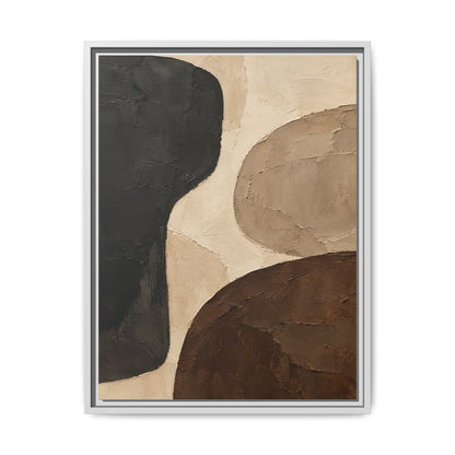 Sand and Shadow · Framed Canvas
