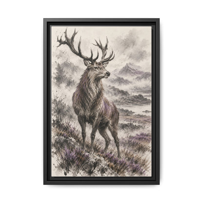Rex Montium · Framed Canvas