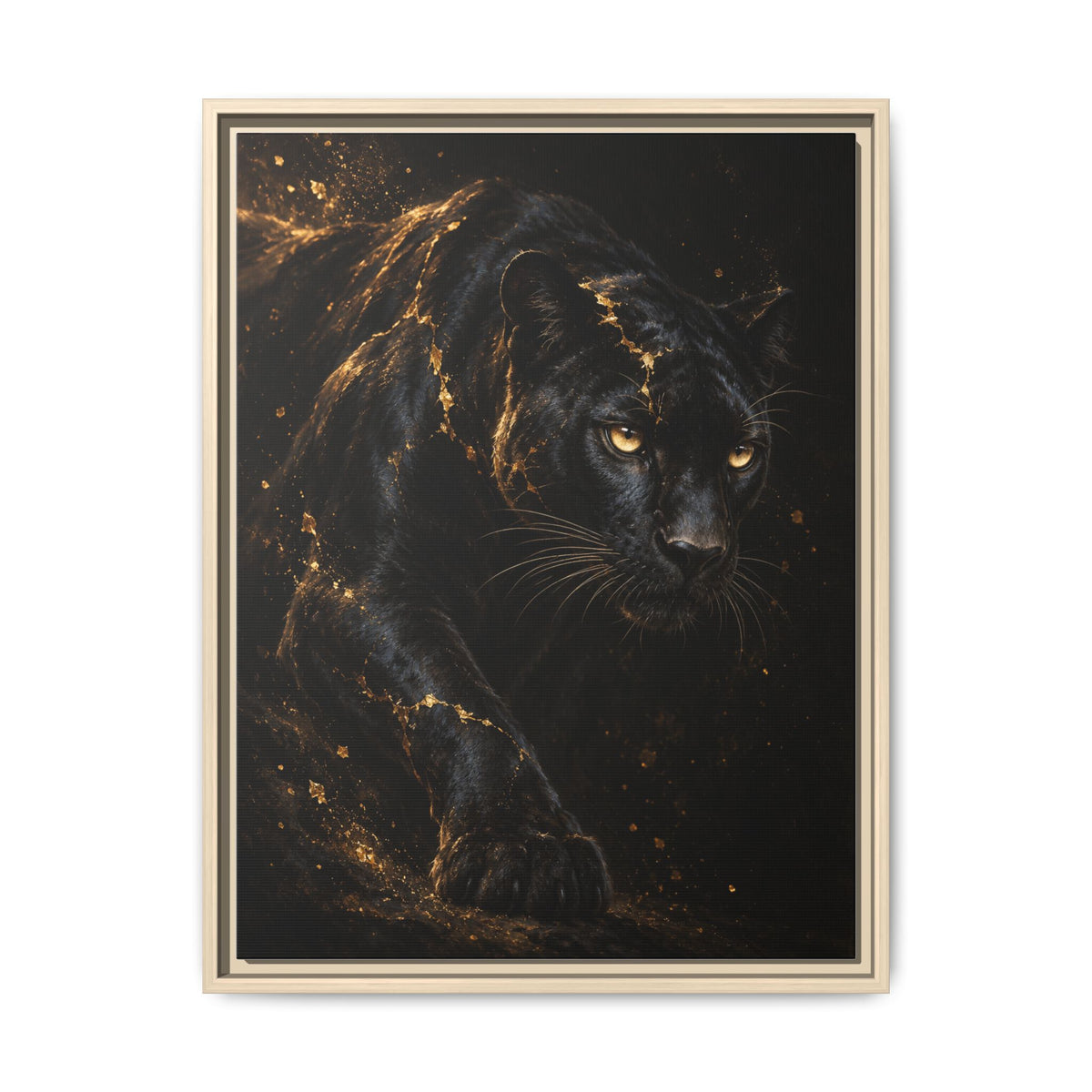 Aurea Umbra · Framed Canvas