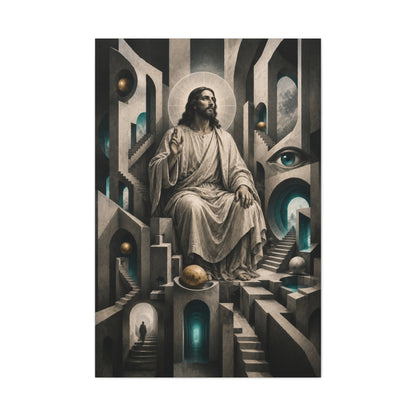 Scala Salvatoris · Frameless Canvas