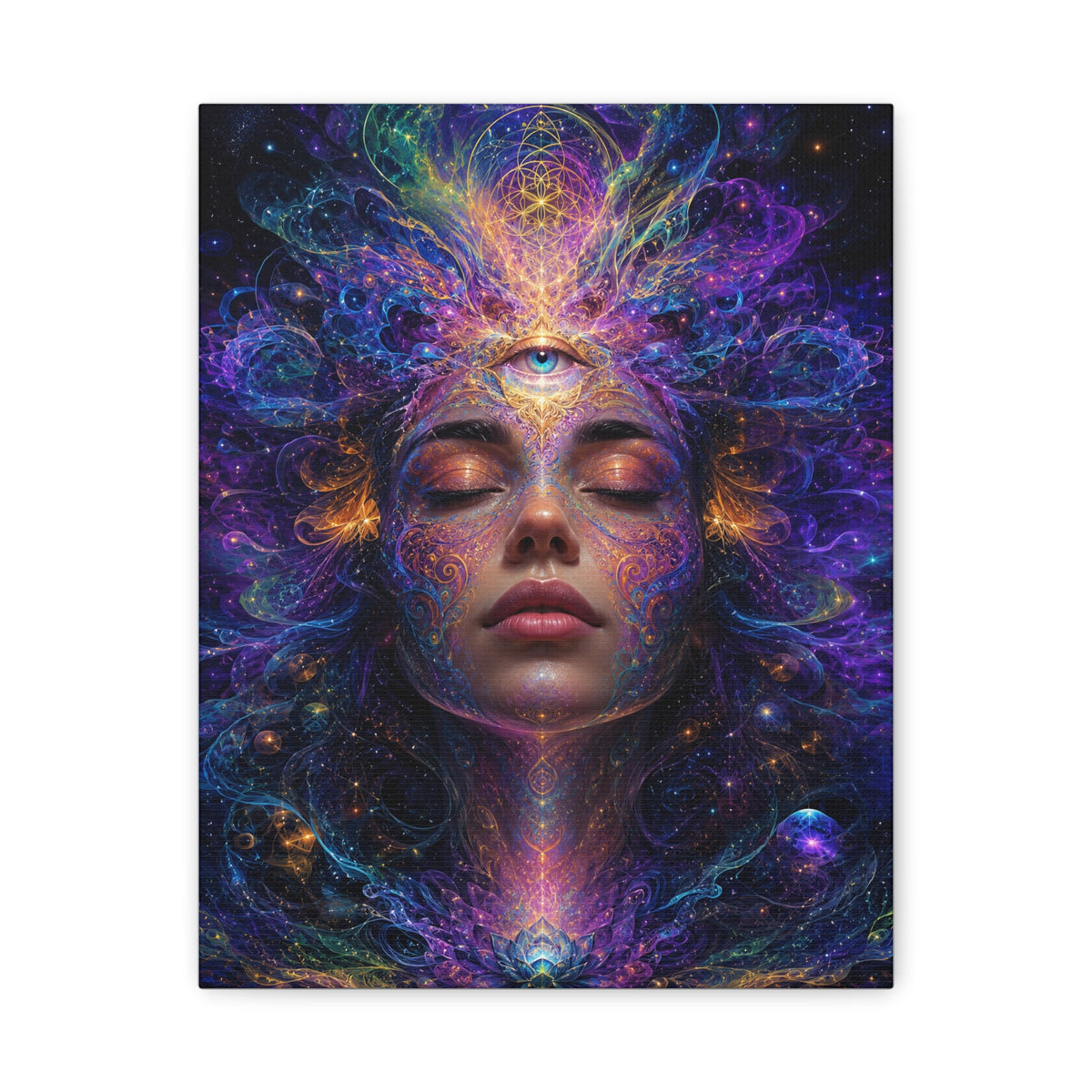 The Inner Cosmos · Frameless Canvas