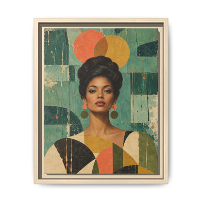 Coral Equinox · Framed Canvas