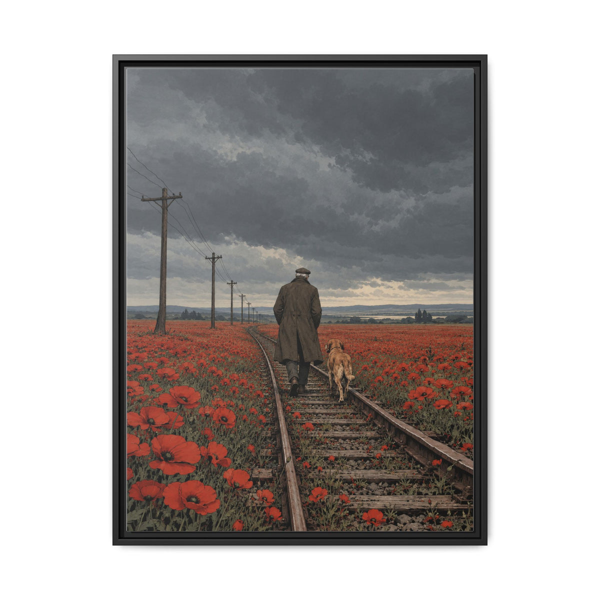 Northbound · Framed Canvas