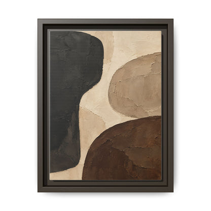 Sand and Shadow · Framed Canvas
