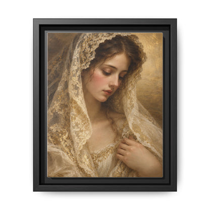 Dama di Pizzo · Framed Canvas