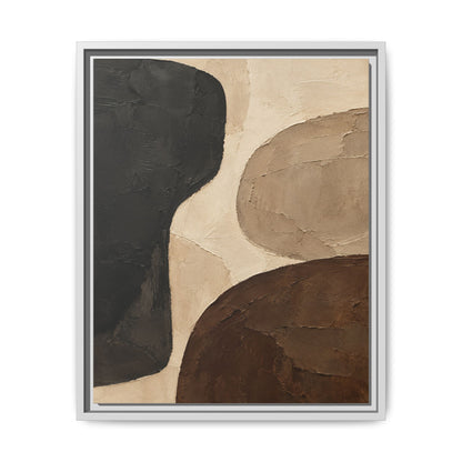 Sand and Shadow · Framed Canvas