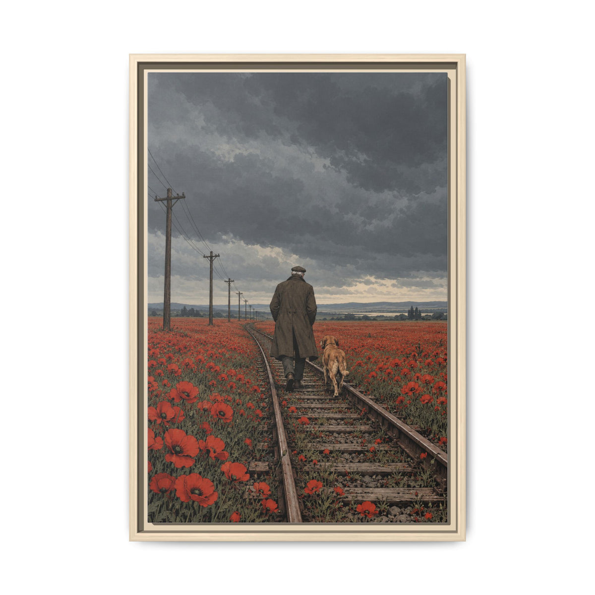 Northbound · Framed Canvas