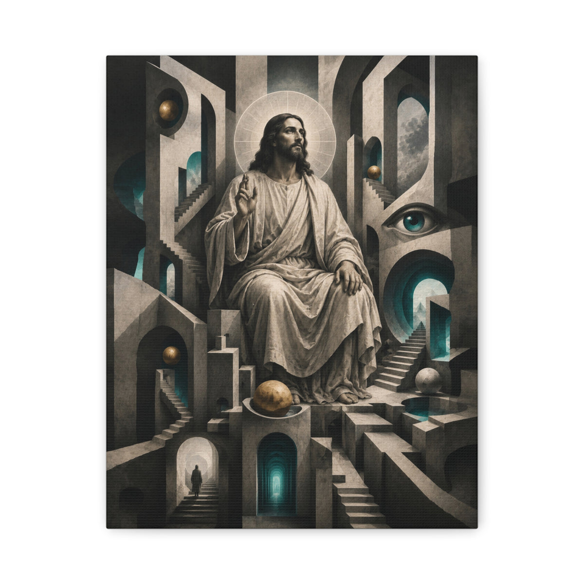 Scala Salvatoris · Frameless Canvas