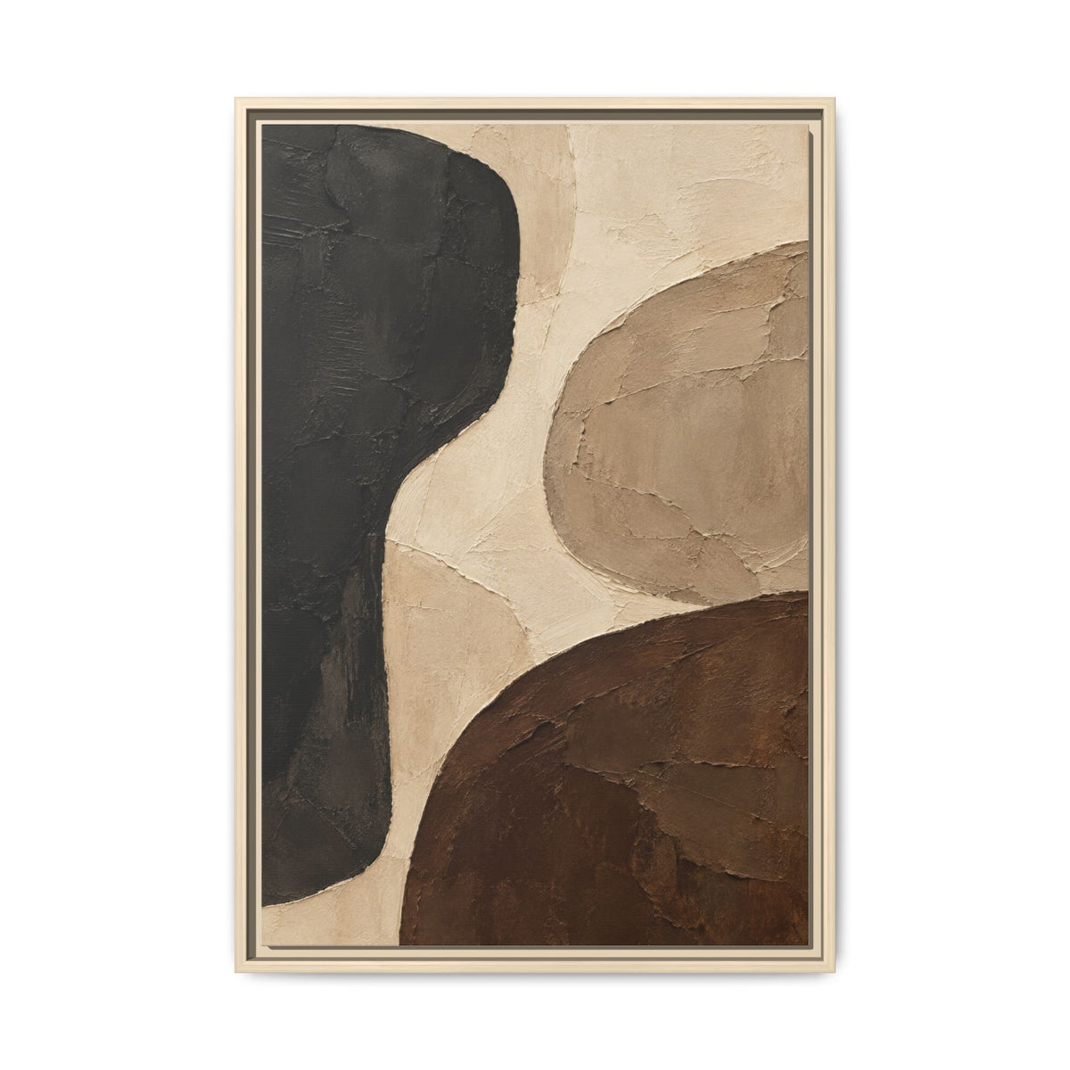 Sand and Shadow · Framed Canvas