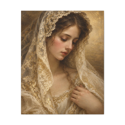 Dama di Pizzo · Frameless Canvas