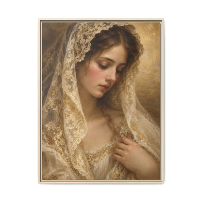 Dama di Pizzo · Framed Canvas