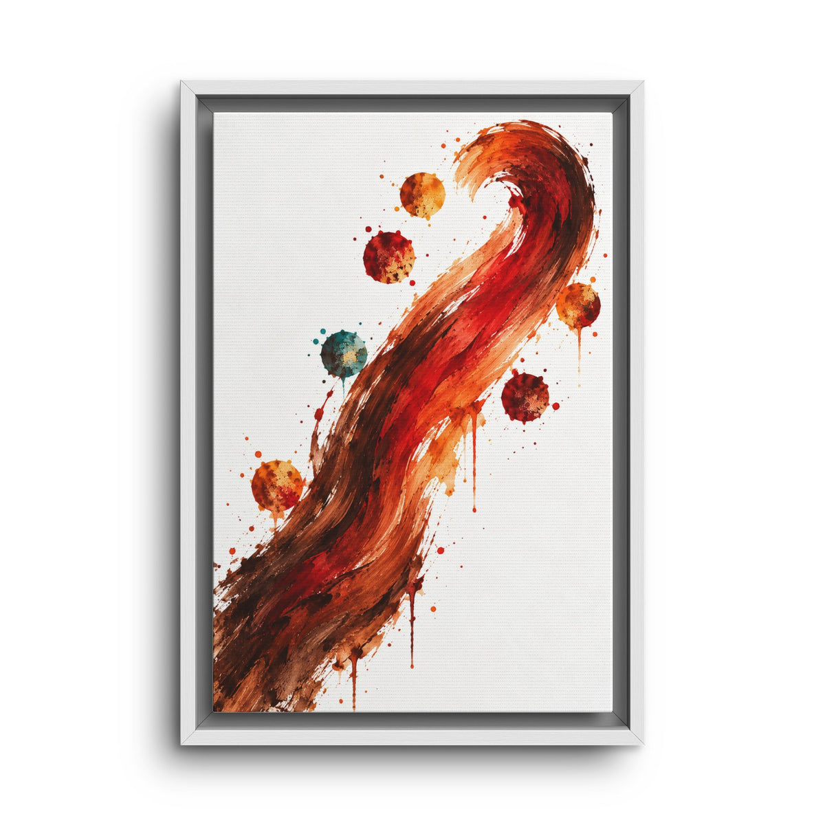 Le Premier Geste · Framed Canvas