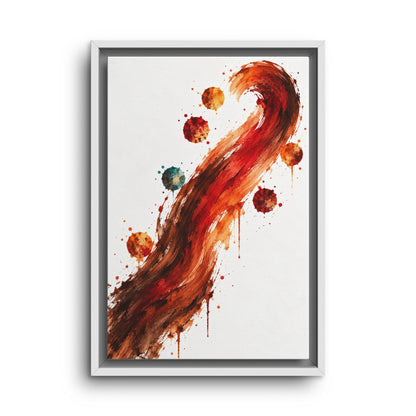 Le Premier Geste · Framed Canvas