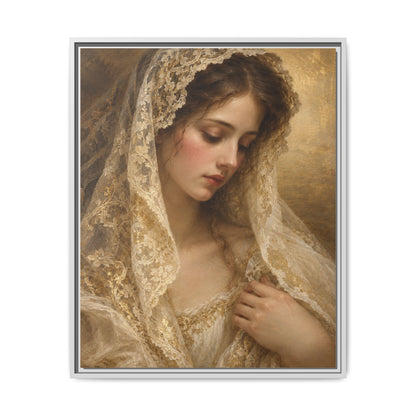 Dama di Pizzo · Framed Canvas