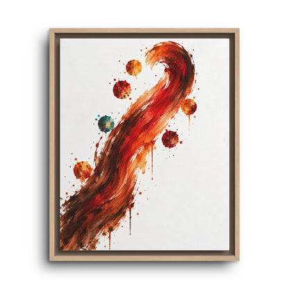 Le Premier Geste · Framed Canvas