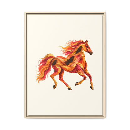 Equa Solaris · Framed Canvas
