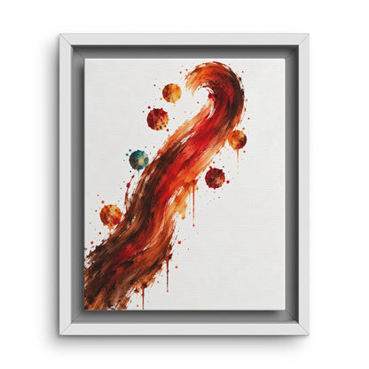 Le Premier Geste · Framed Canvas