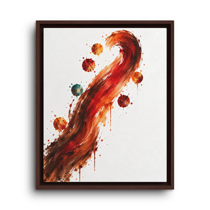 Le Premier Geste · Framed Canvas