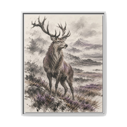 Rex Montium · Framed Canvas