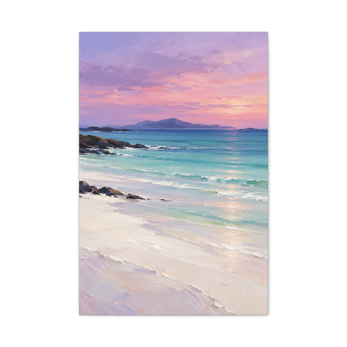 Hebridean Calm · Frameless Canvas