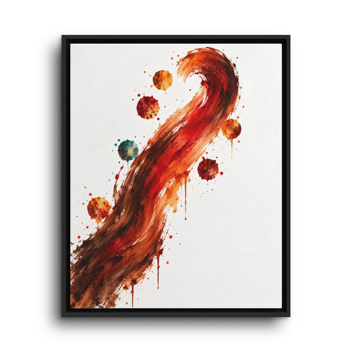 Le Premier Geste · Framed Canvas