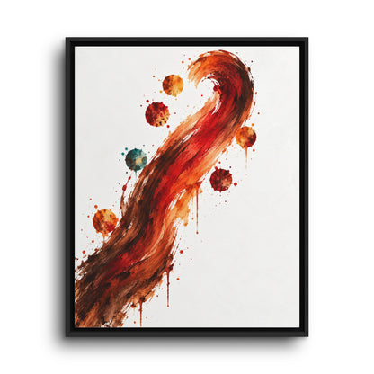 Le Premier Geste · Framed Canvas