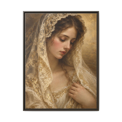 Dama di Pizzo · Framed Canvas