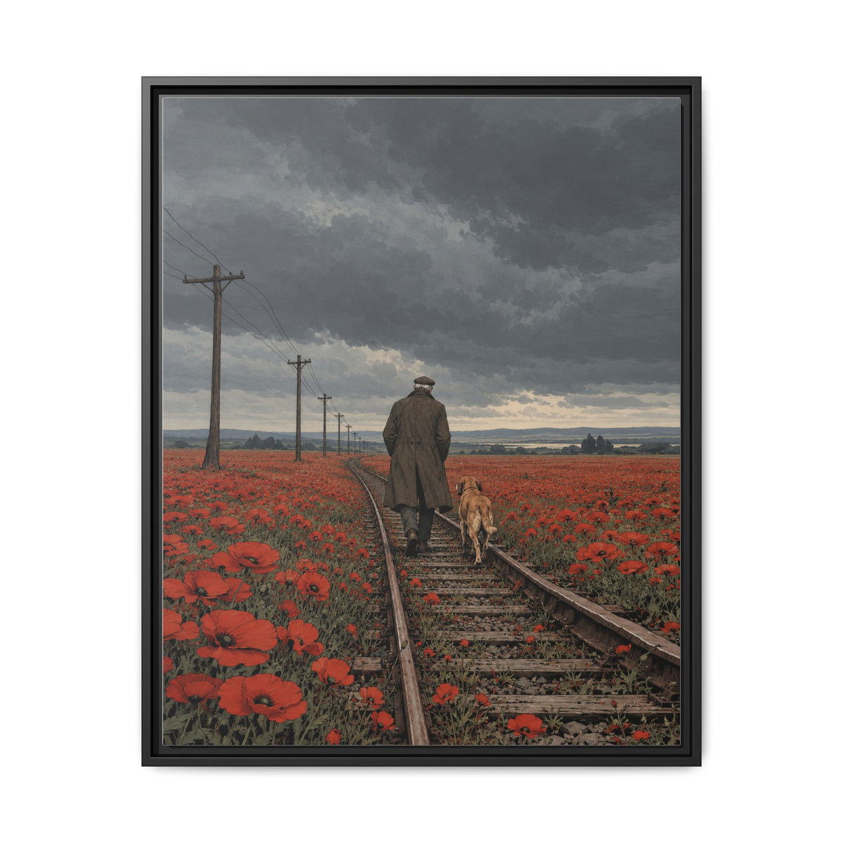 Northbound · Framed Canvas