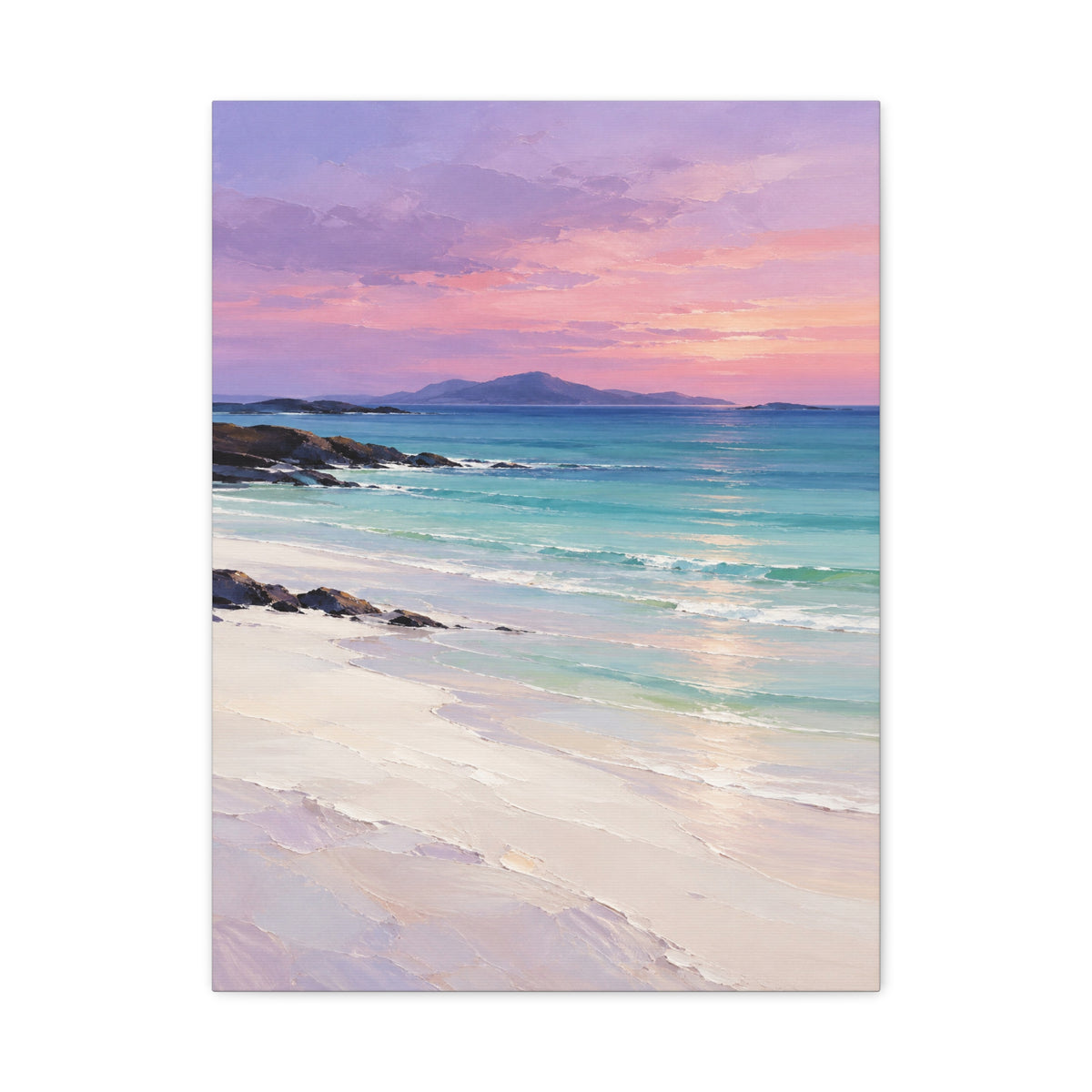 Hebridean Calm · Frameless Canvas