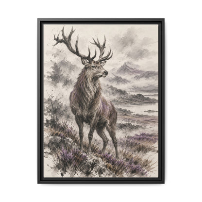 Rex Montium · Framed Canvas