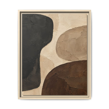 Sand and Shadow · Framed Canvas